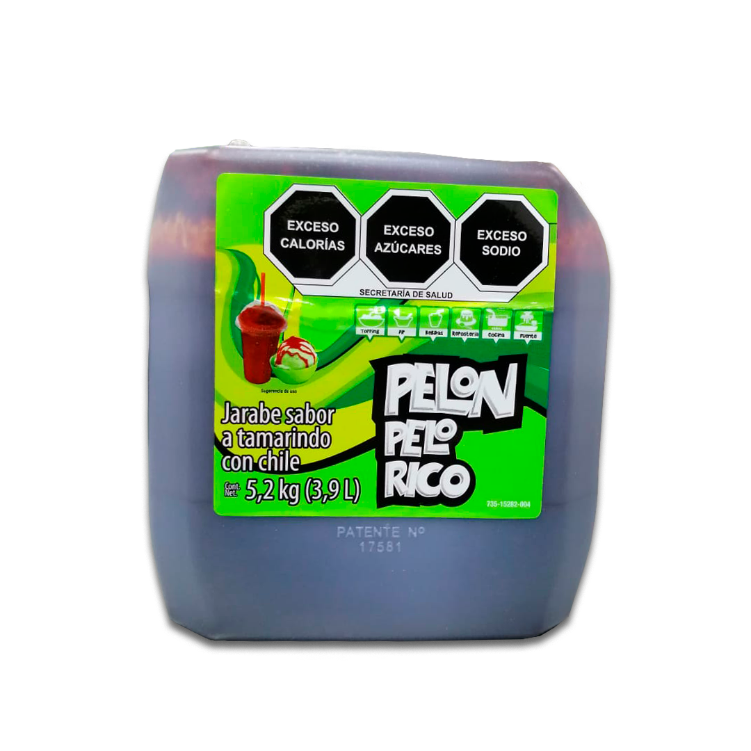 Jarabe Pelón Pelo Rico Tamarindo Con Chile