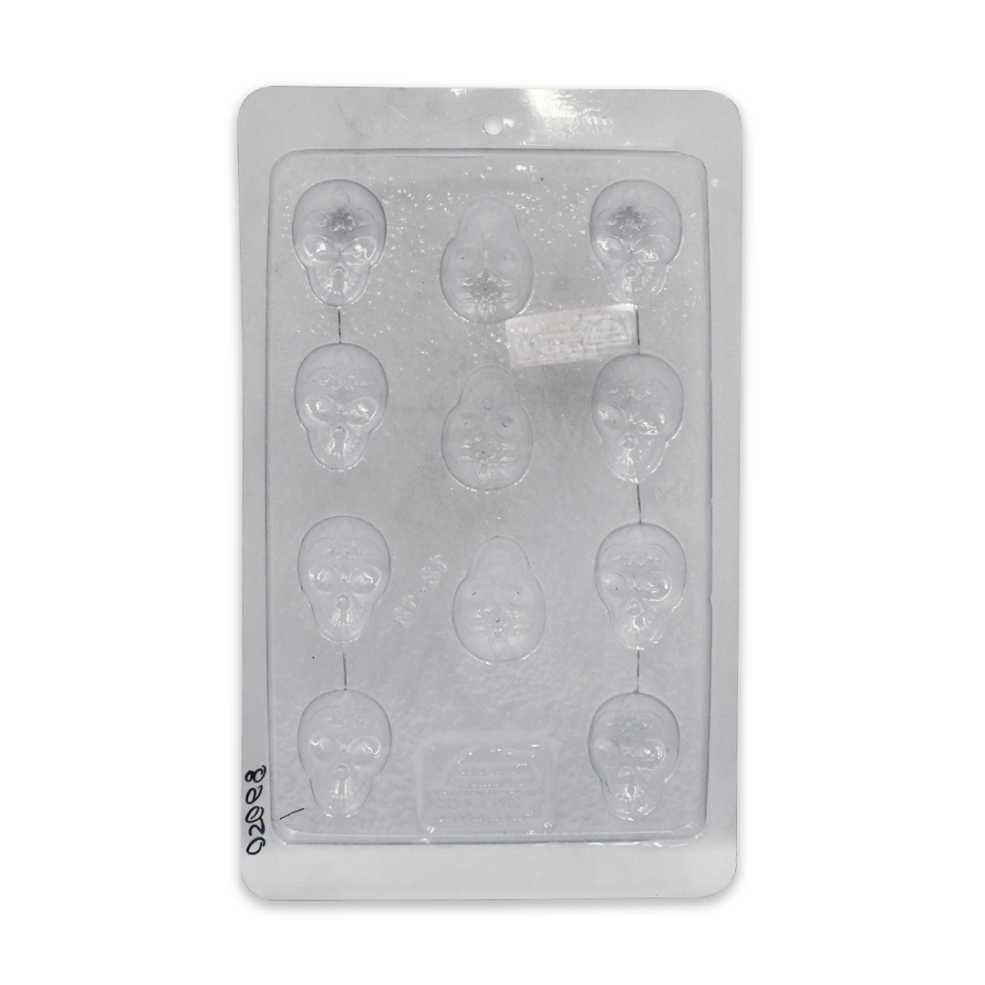 Molde Chocolate calavera 11 Cavidades Intermex
