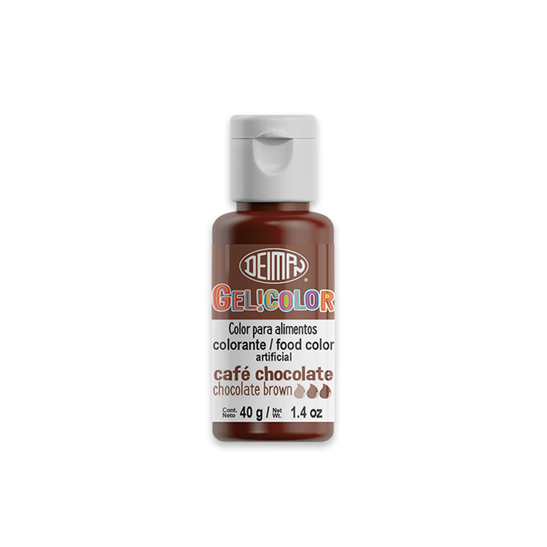 Colorante Gelicolor Cafe Chocolate Deiman 40 g