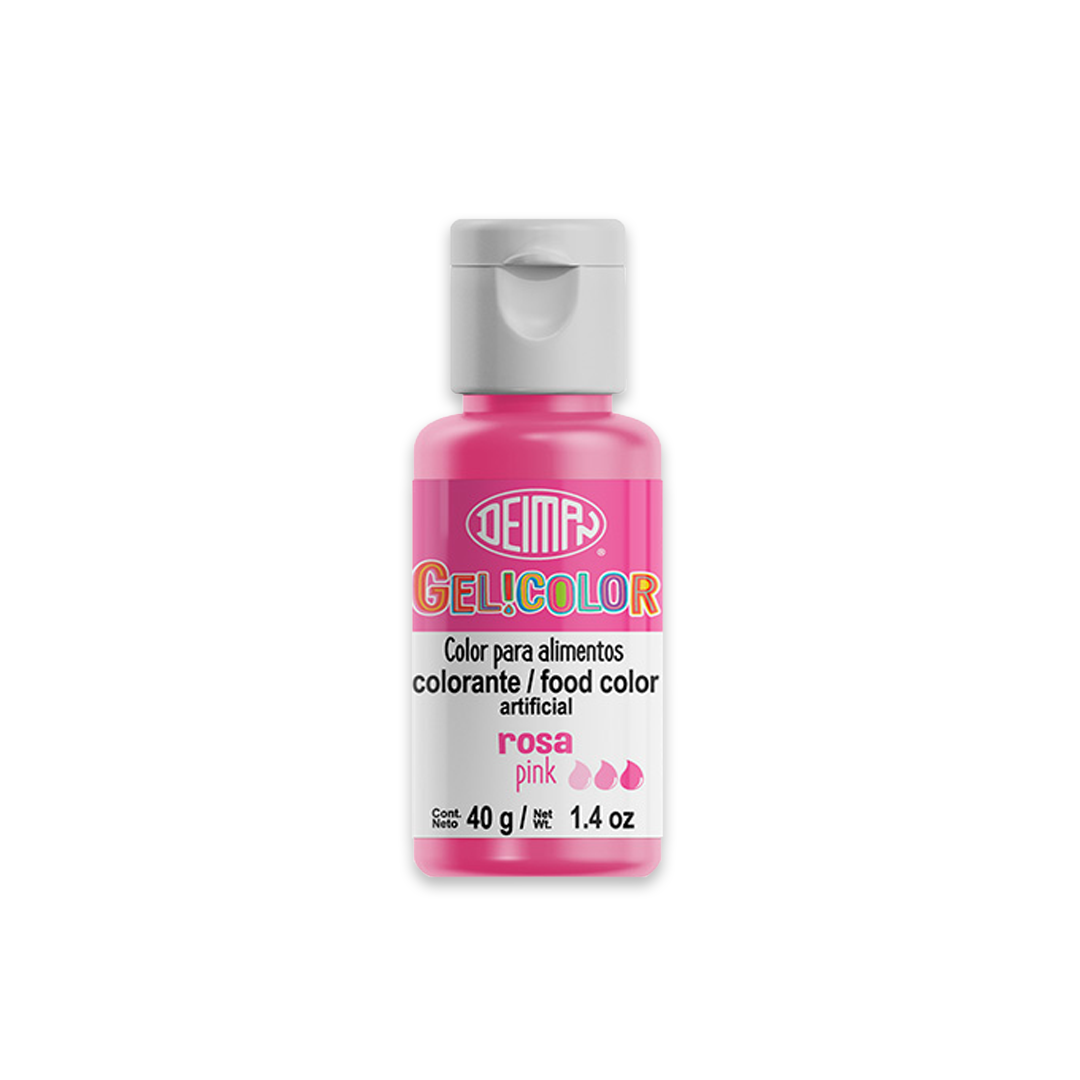 Colorante Gelicolor Rosa Deiman 40 g
