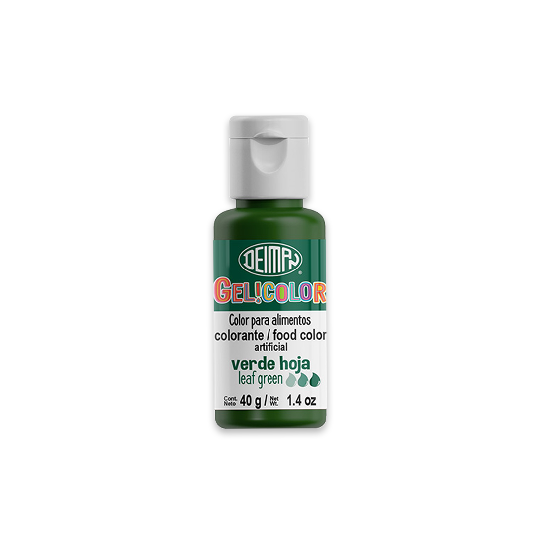 Colorante Gelicolor Verde Hoja Deiman 40 g