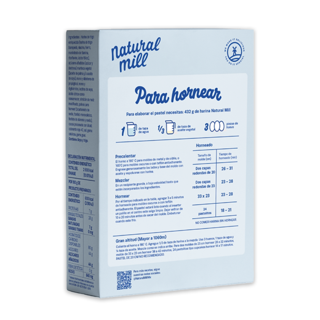 Harina Natural Mill Red Velvet 432g