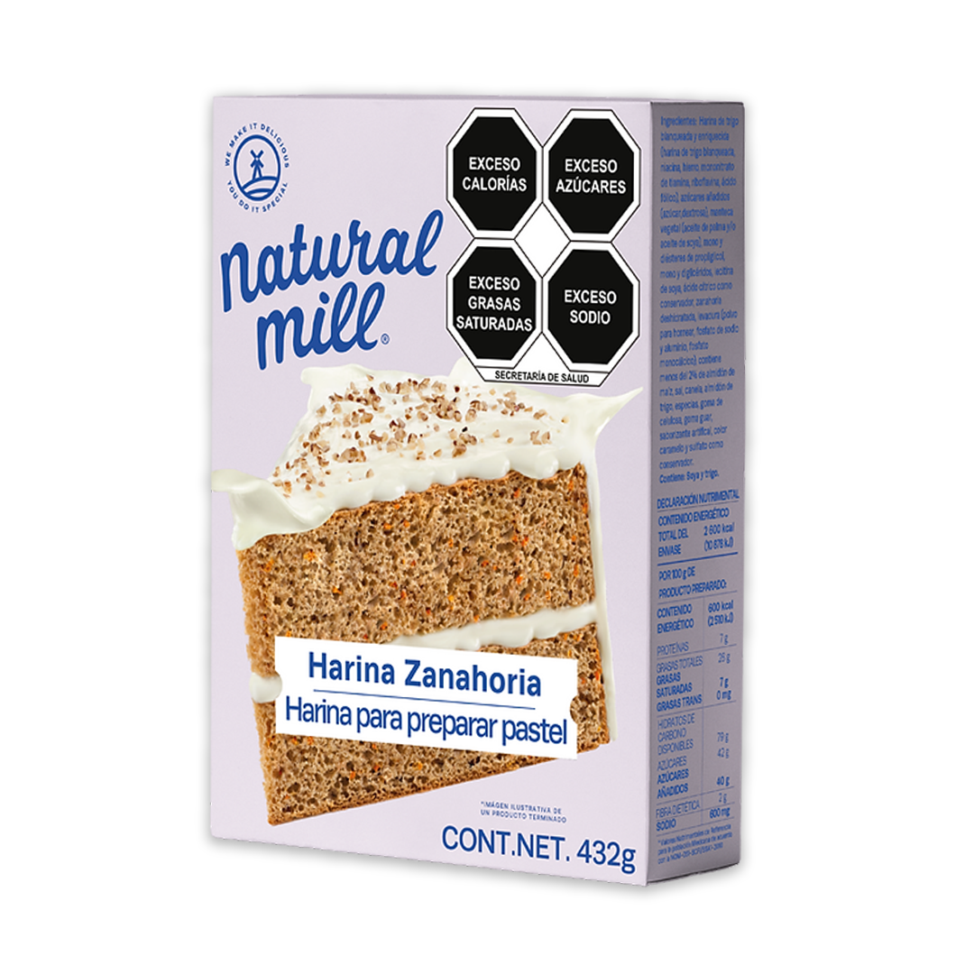 Harina Natural Mill  Zanahoria 432 g