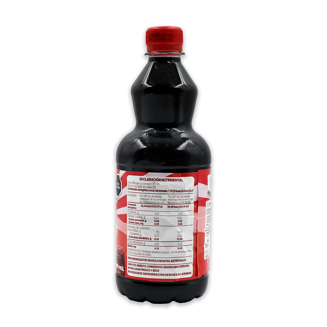 Concentrado Jamaica Deliciosa 700 ml.