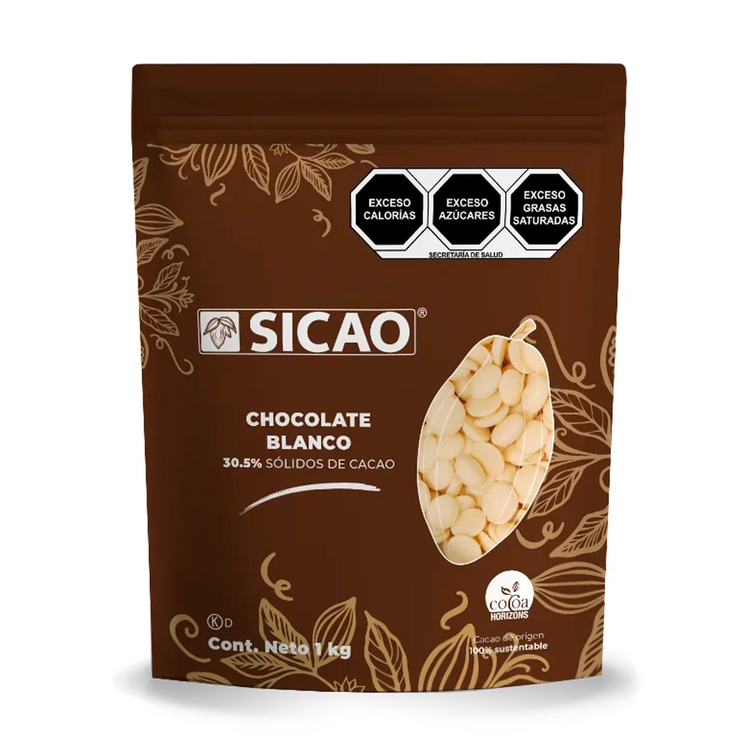 Wafer Blanco 30.5% Sicao 1 kg.