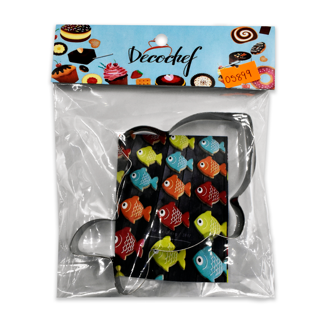 Cortador Silueta Pez Inoxidable Decochef
