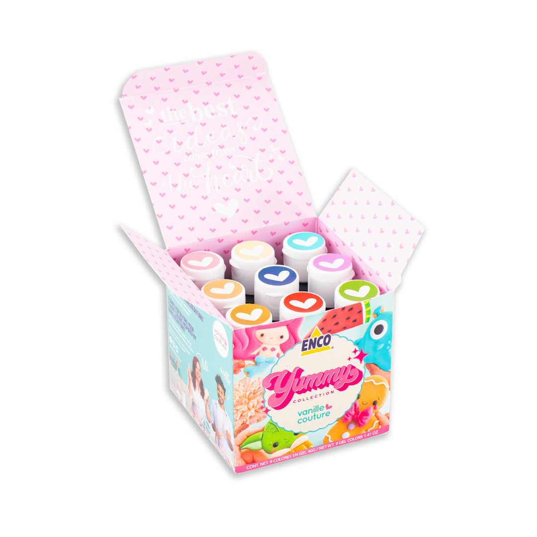 Kit Yummi En Gel Enco 9 Piezas