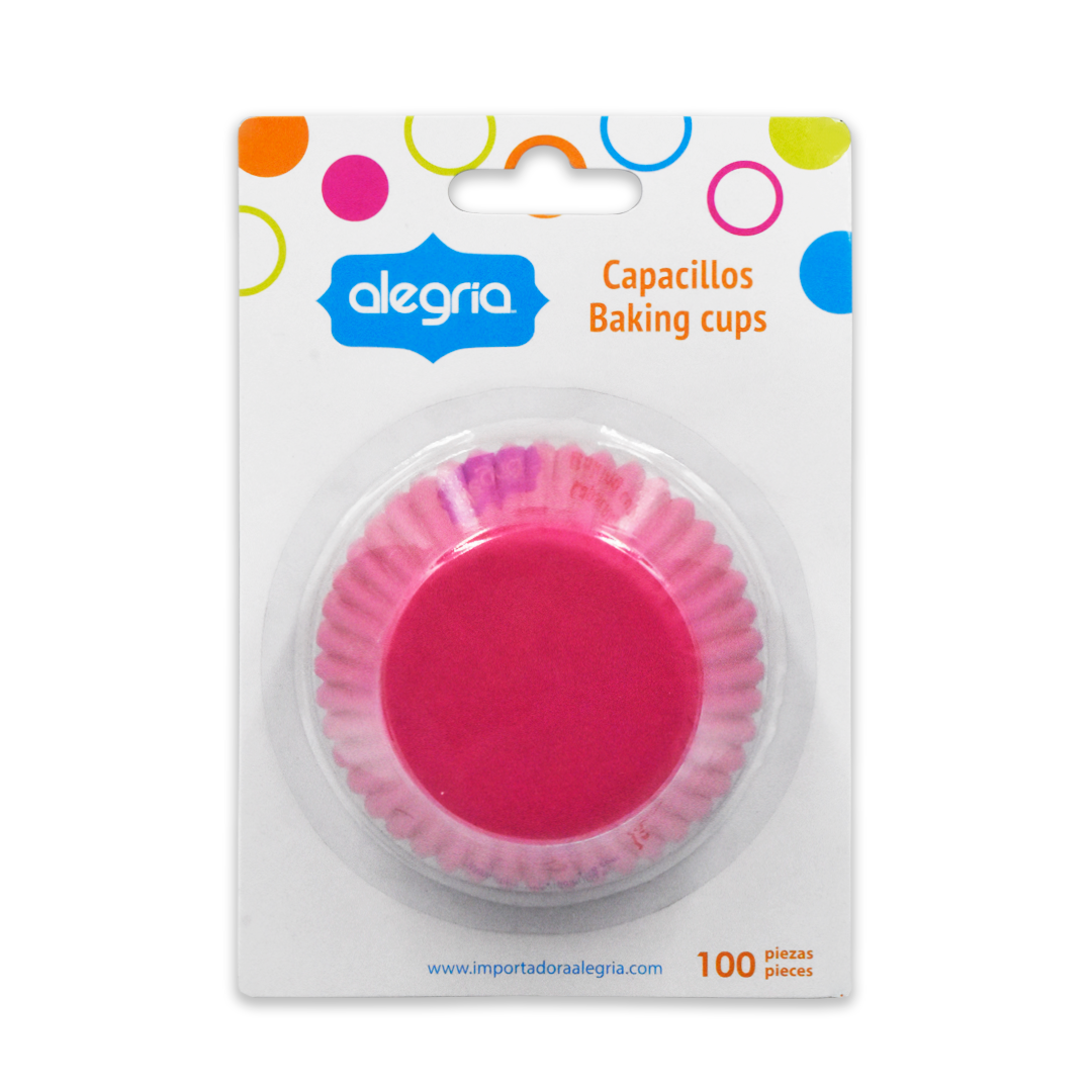 Capacillo Std Rosa Alegria 100 Pz