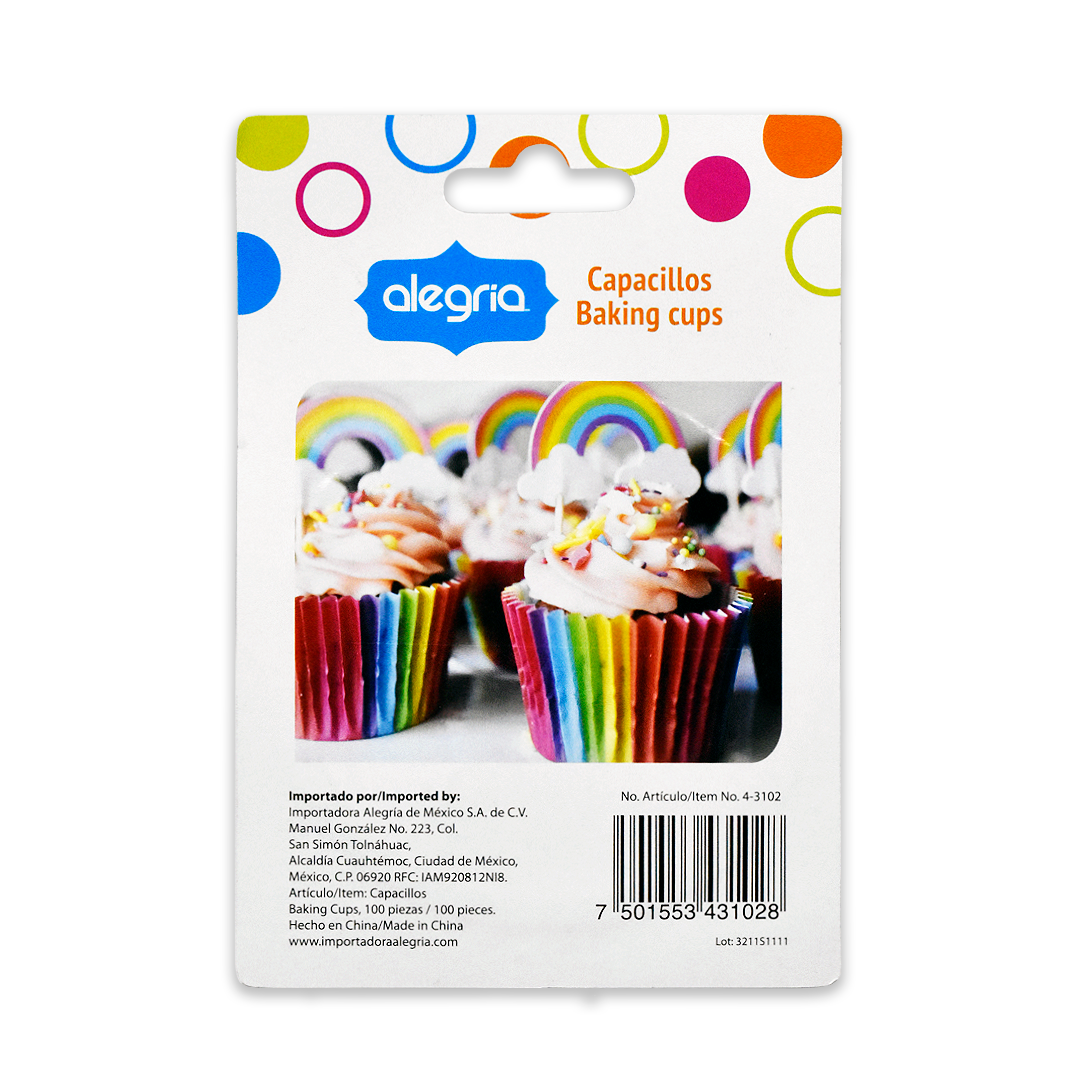 Capacillo Std Rosa Alegria 100 Pz
