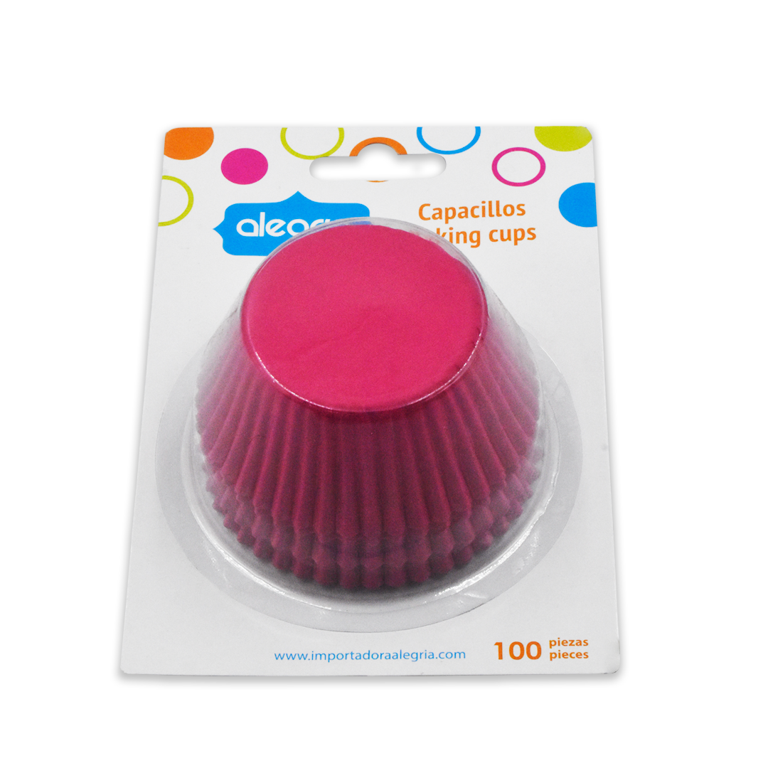Capacillo Std Rosa Alegria 100 Pz