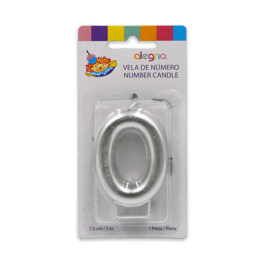 Vela Plata No. 0 Alegria
