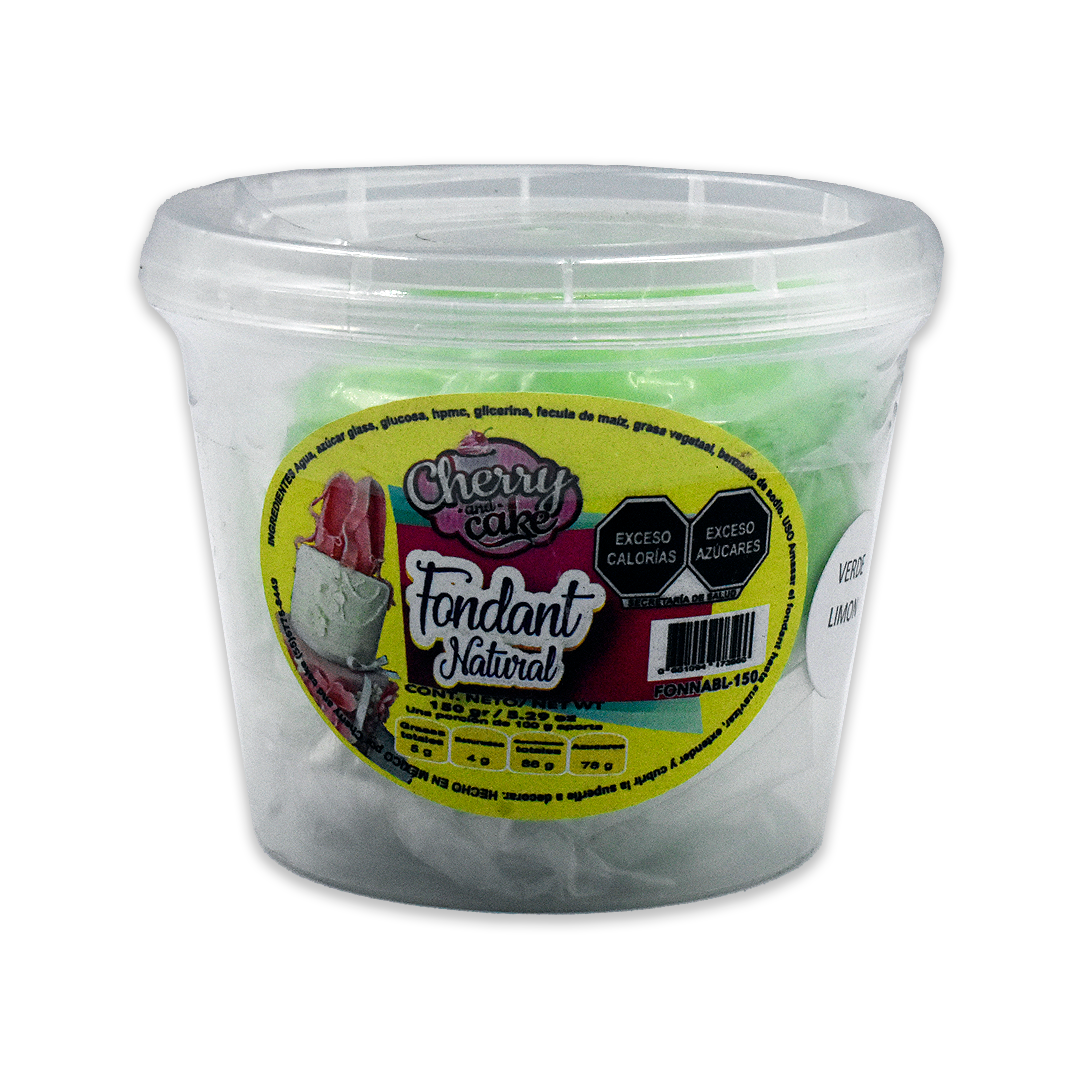 Fondant Verde Limon Cherry 150 G