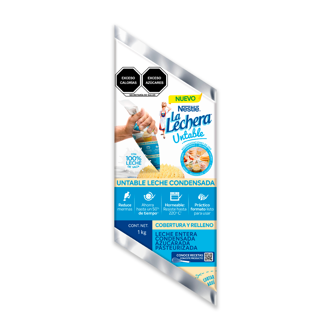La Lechera Untable Nestle Bolsa 1 Kg