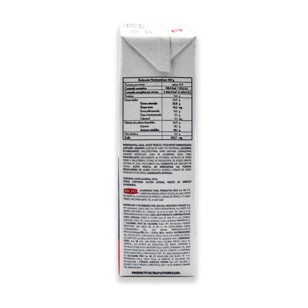 Whip Topping Uht 1 L (06031)