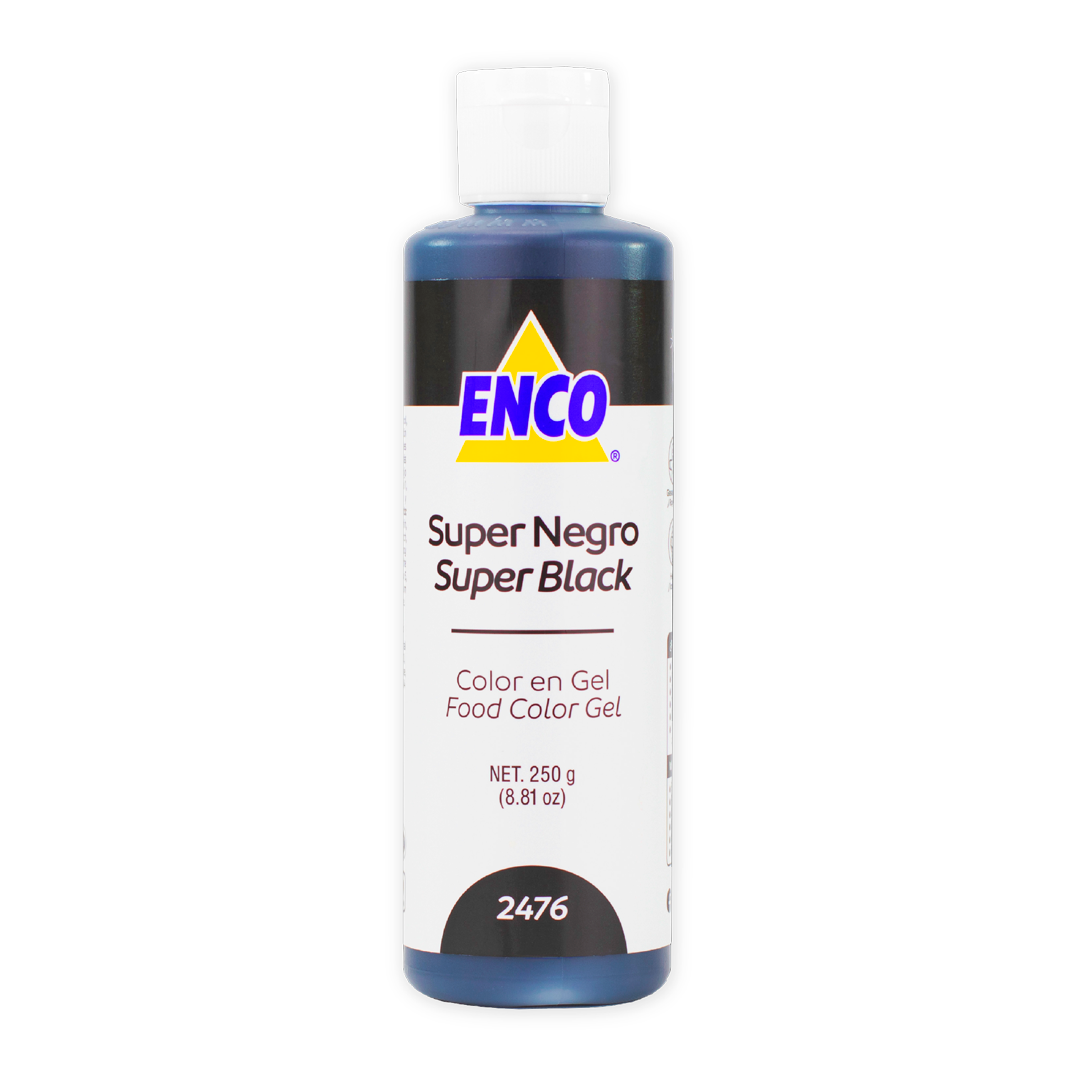 Color En Gel Super Negro Enco 250 G