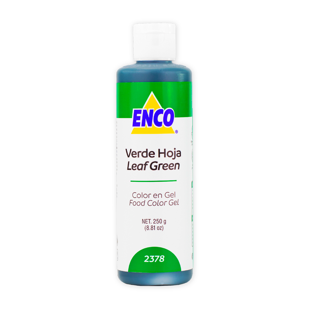 Color En Gel Verde Hoja Enco 250 G