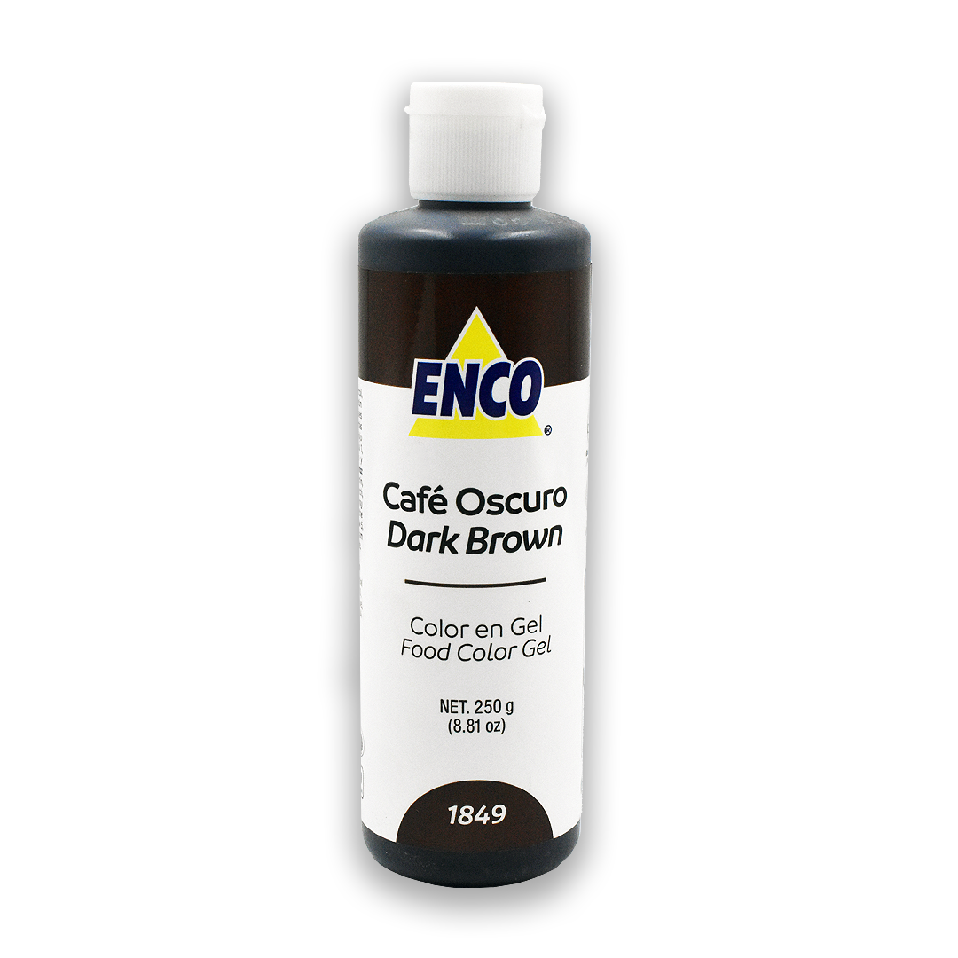Color En Gel Cafe Obscuro Enco 250 g