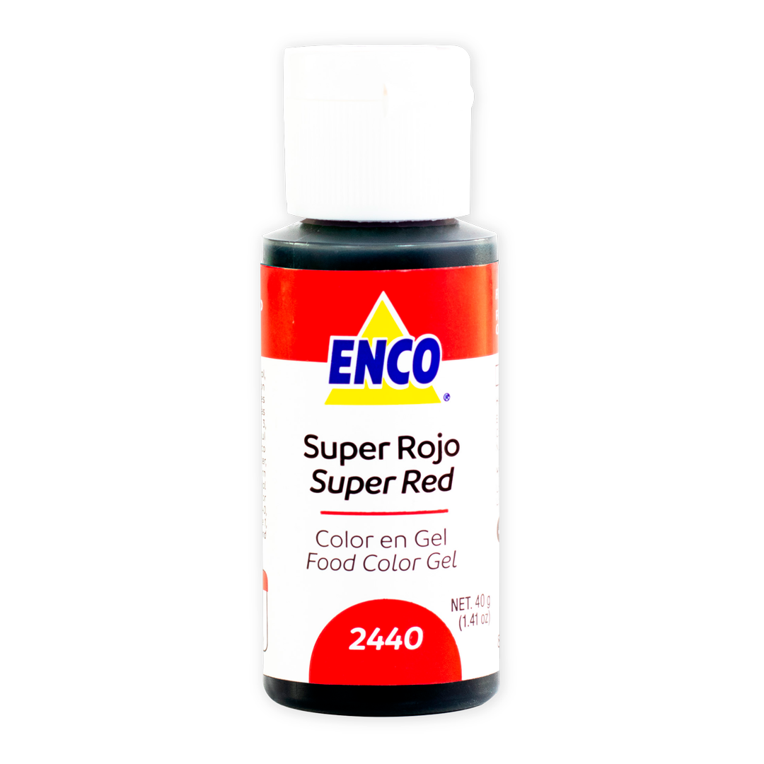 Color En Gel Super Rojo Enco 40 G
