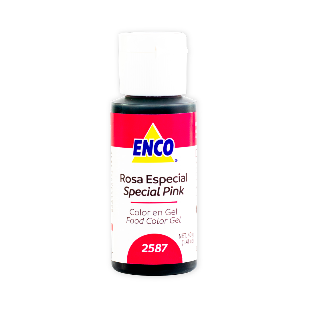 Color En Gel Rosa Especial Enco 40 G