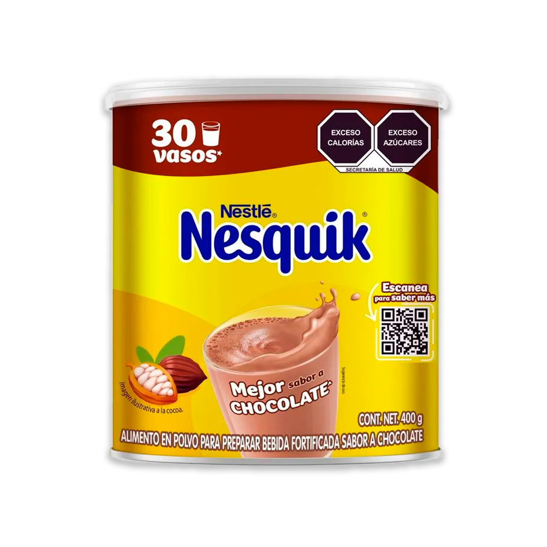 Chocolate Nesquik Nestle Lata 400 Gr