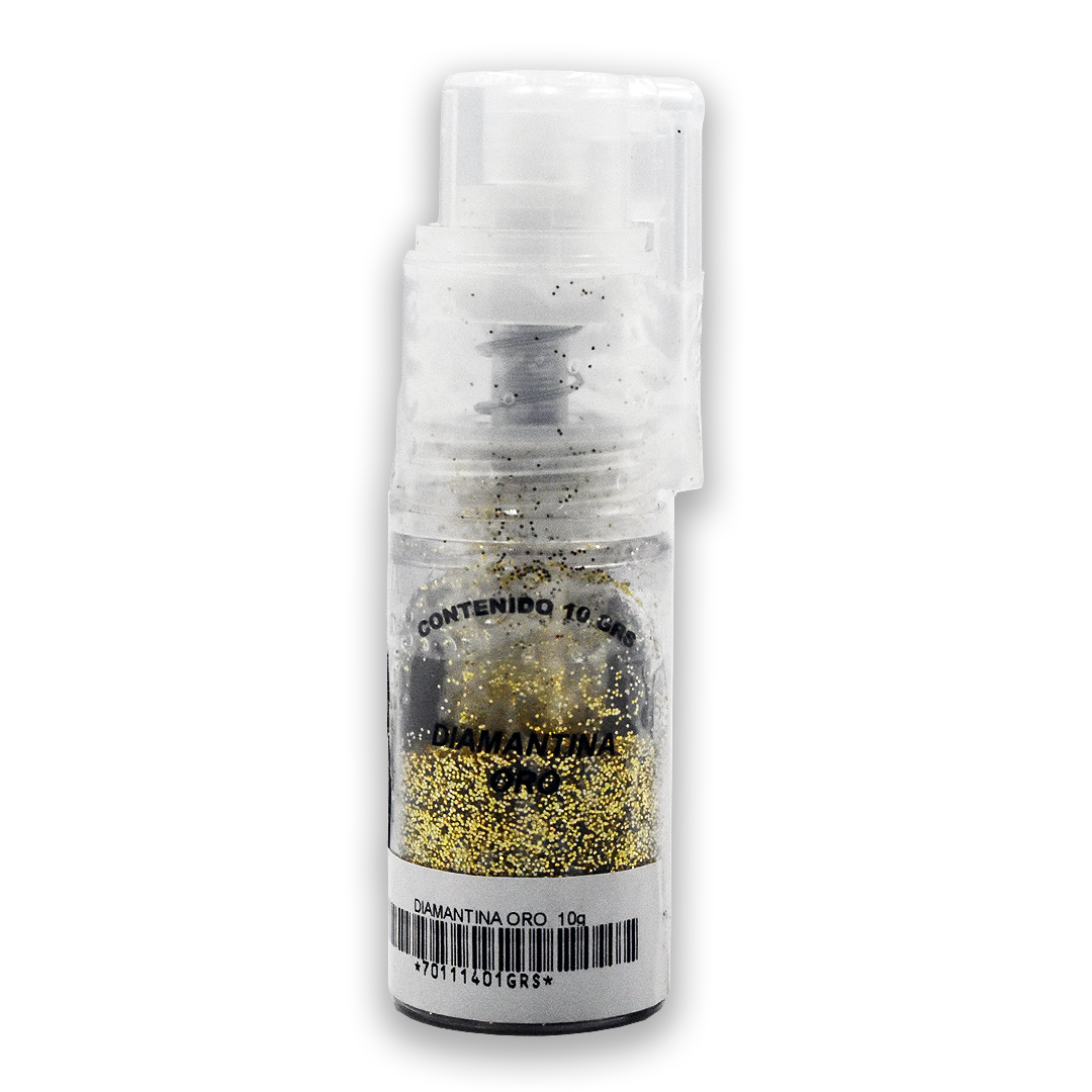 Spray Diamantina Oro Decochef 10 Gr