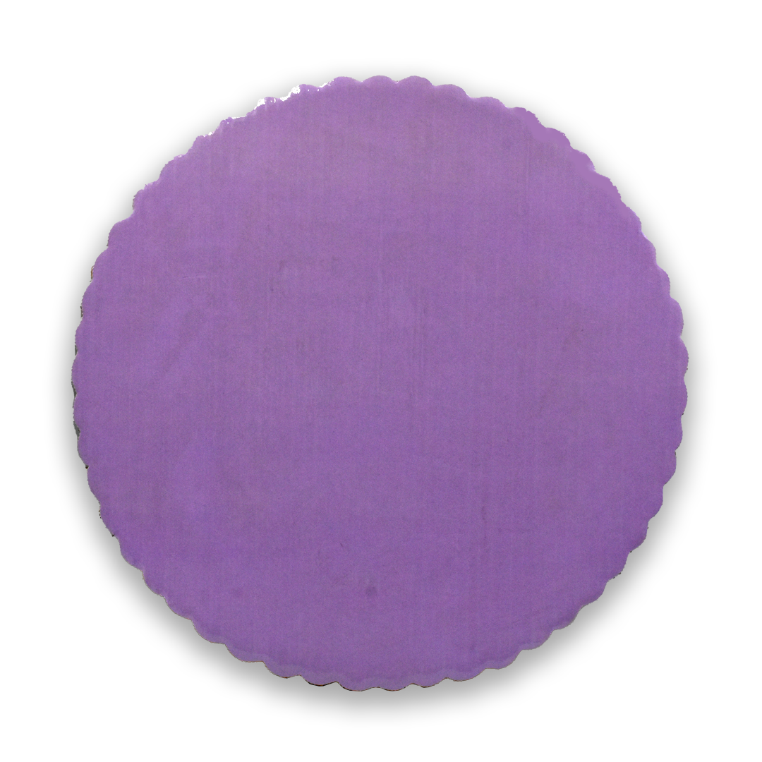 Base De Carton Espulgar Lila Pastel De 36 Cm