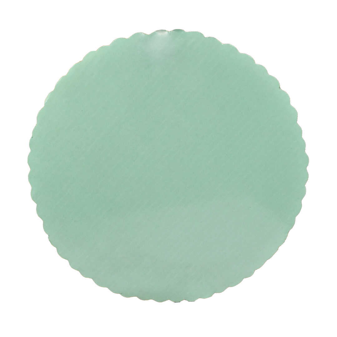 Base de  Carton Espulgar Verde Pastel de 36 cm
