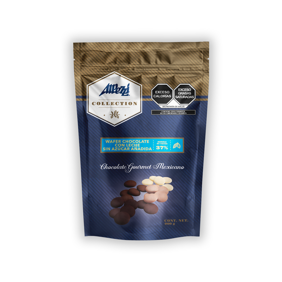 Wafer Colletion Lácteo sin Azúcar Alpezzi 900 G