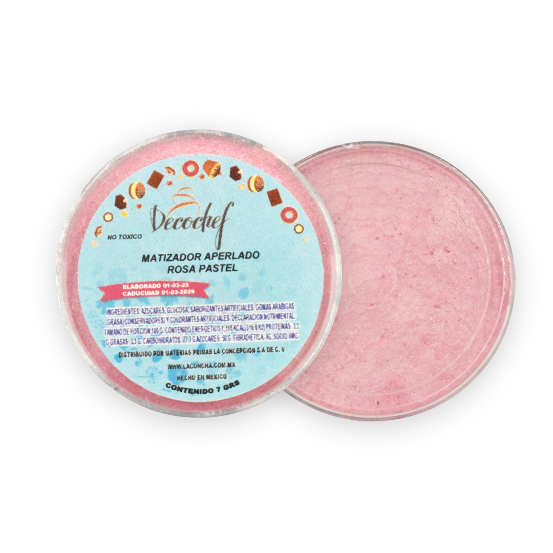 Matizador Aperlado Rosa Pastel  7 G Decochef