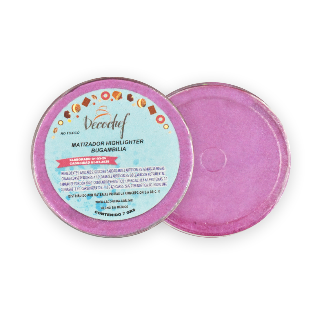 Matizador Highlighter Bugambilia 7 G Decochef