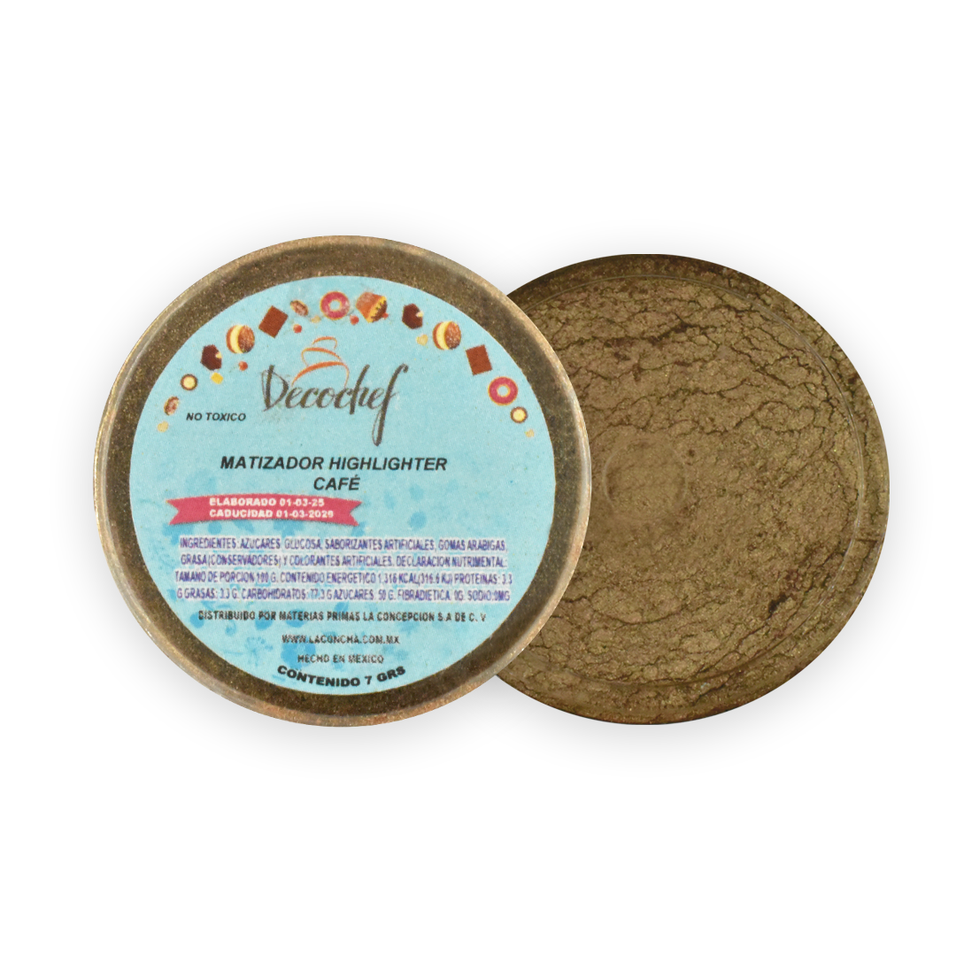 Matizador Highlighter Café  7 G Decochef