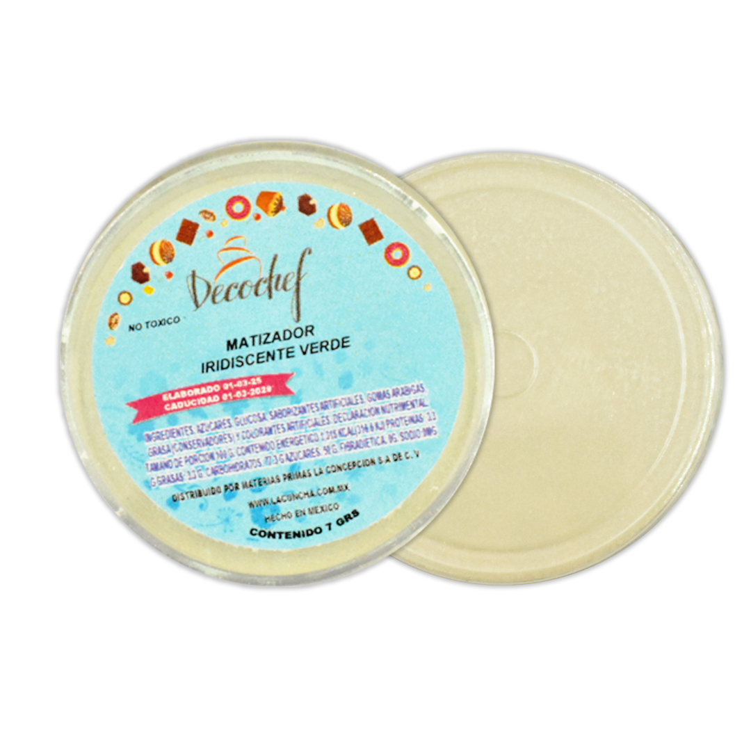 Matizador Irisdiscente Verde 7 G Decochef