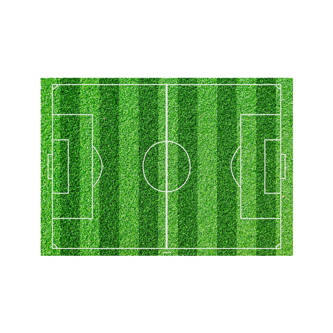 Lamina Comestible Tarta Campo Futbol 14,8x21cm
