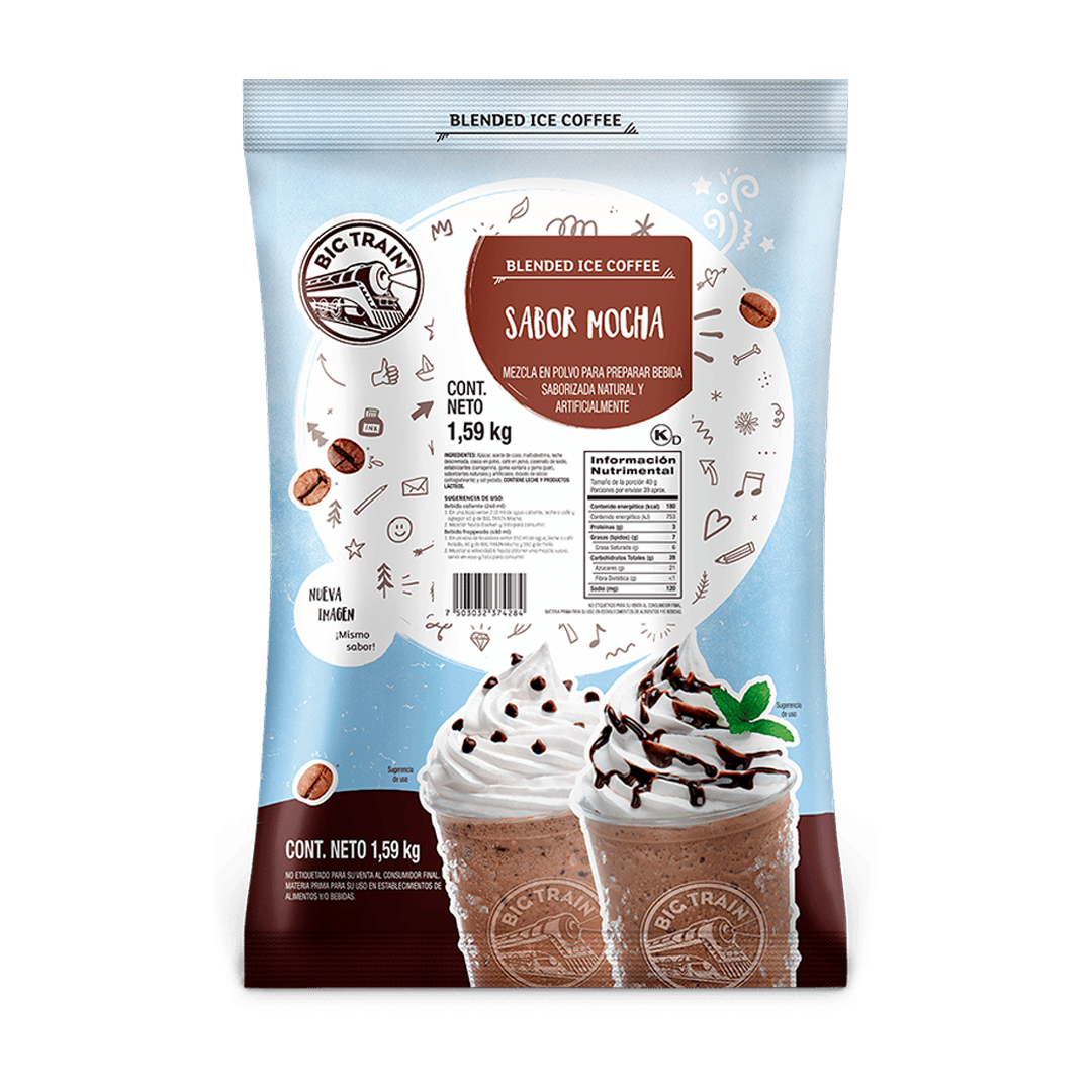 Polvo Big Train Mocha 1.59 Kg