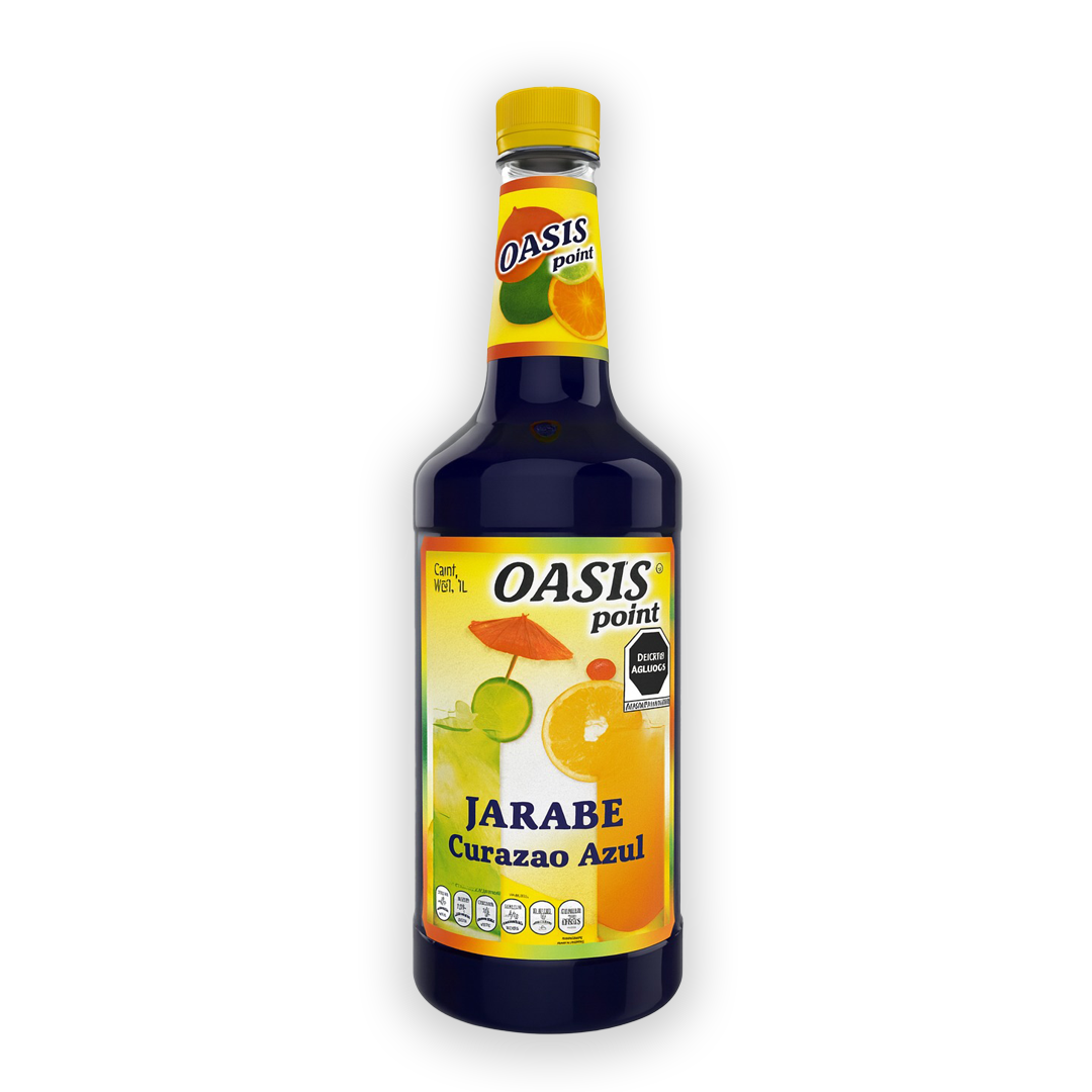 Jarabe Curazao  Oasis 1 L