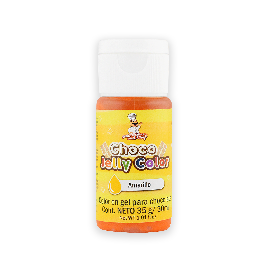 Choco Jelly Color Amarillo Ma Baker 35 G