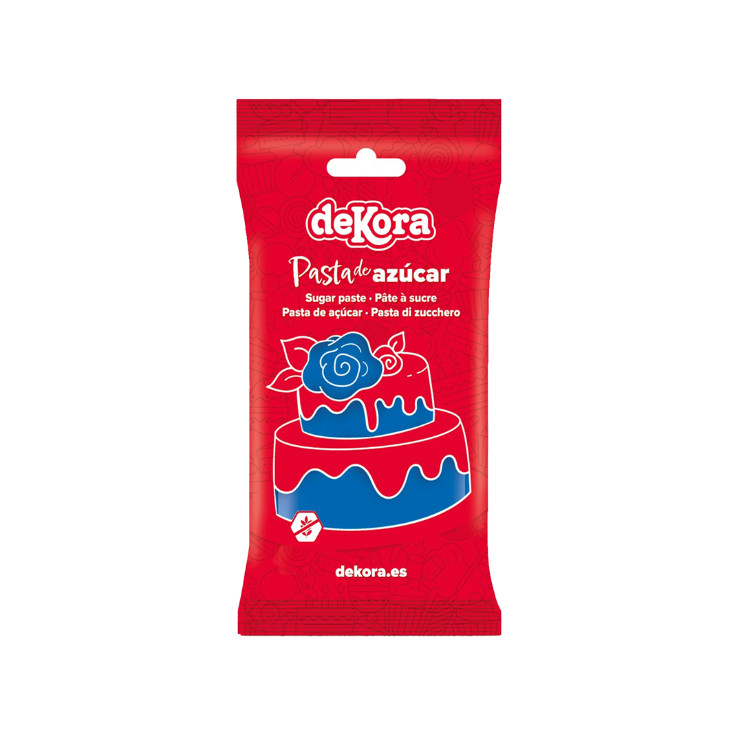 Pasta Fondant Azul 150gr Dekora