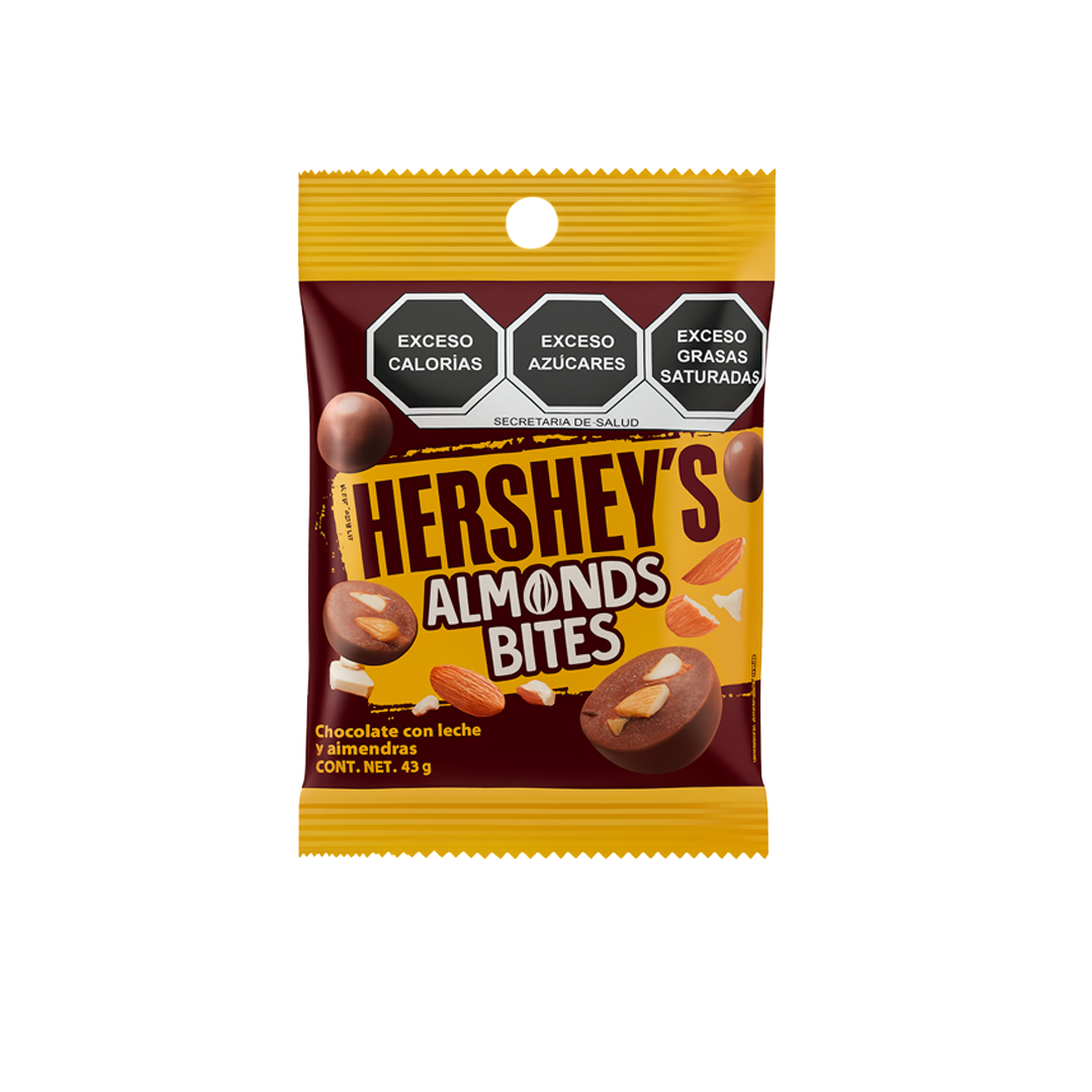 Bites Hershey Almendra  43 Gr