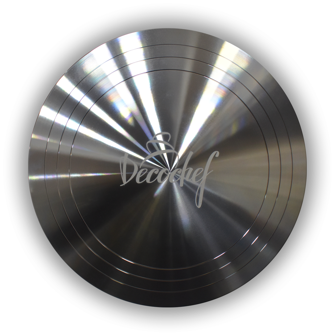 Base Giratoria Decochef Metalica (CQ-1027K)