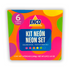 Kit Colorantes Neon Enco 6 pzs 40 ml