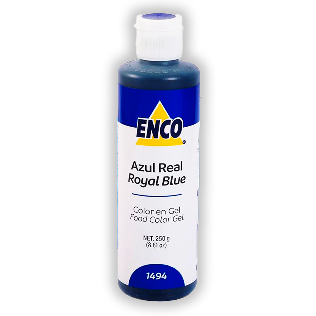 Color en Gel Azul Real Enco 250 G