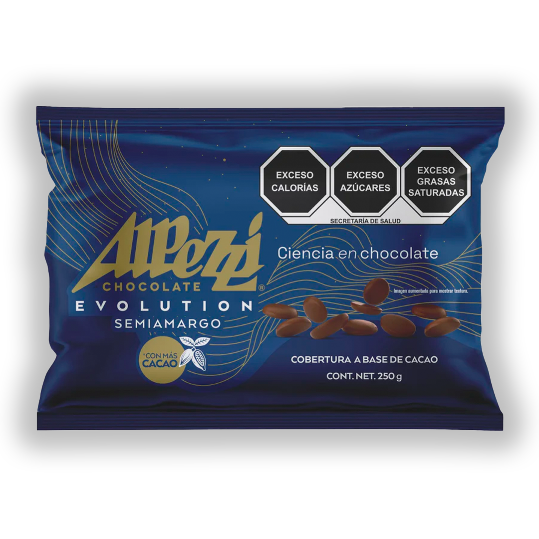 Cobertura Alpezzi Evolution Semi Amargo 250 G