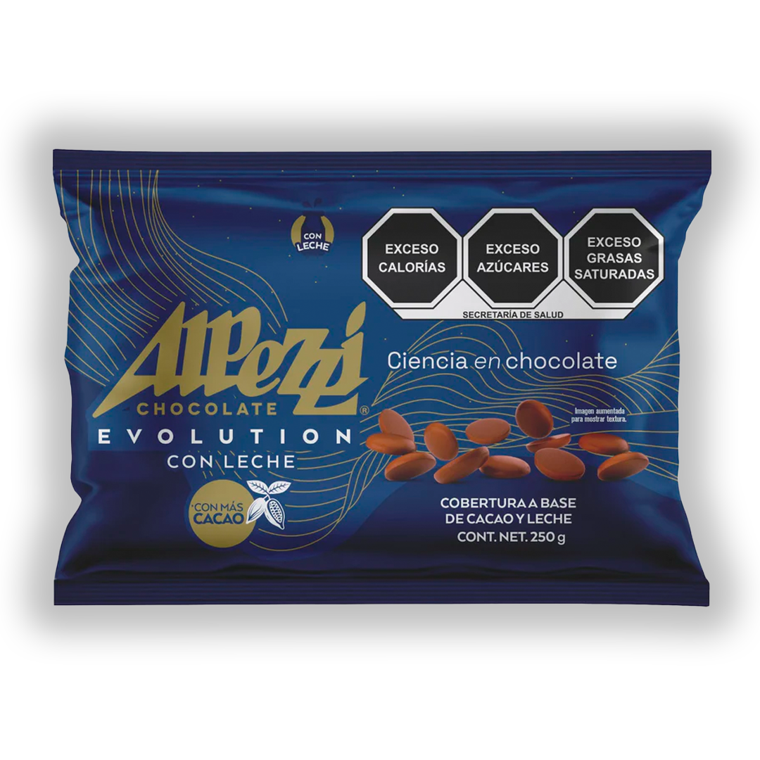 Cobertura Alpezzi Evolution Leche 250 G