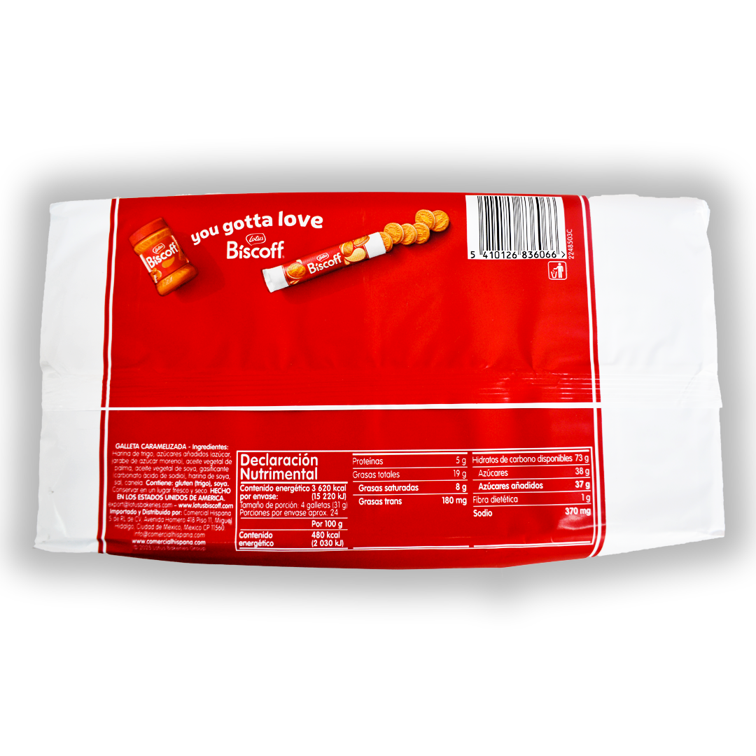 Galleta Biscoff Lotus 750 gr