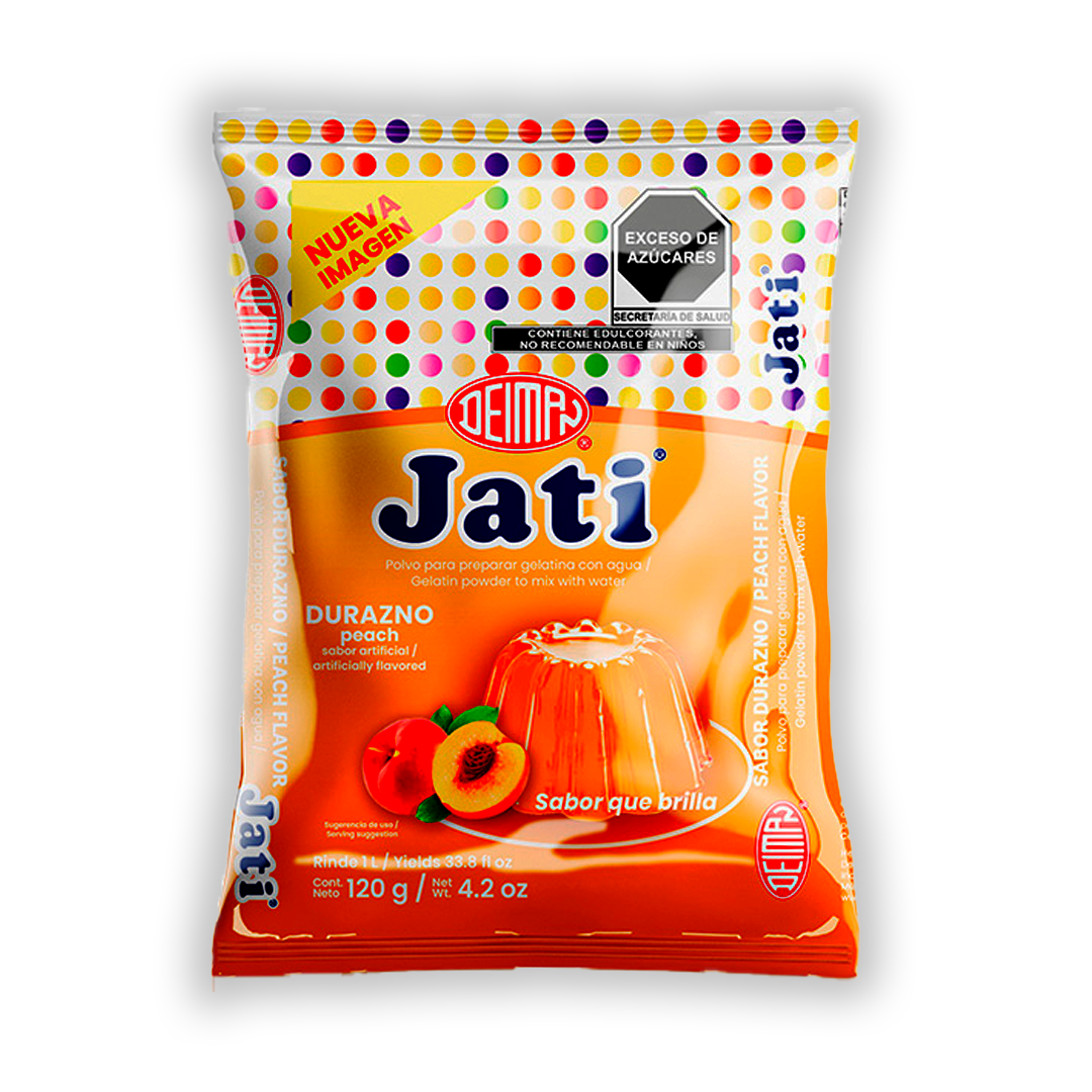 Gelatina Jati Durazno Deiman 120 gr