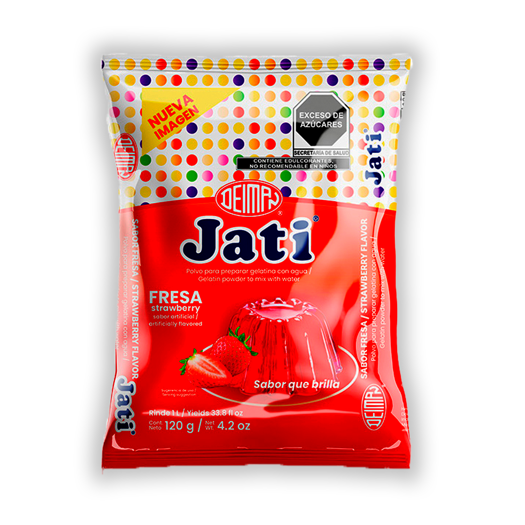 Gelatina Jati Fresa Deiman 120 gr