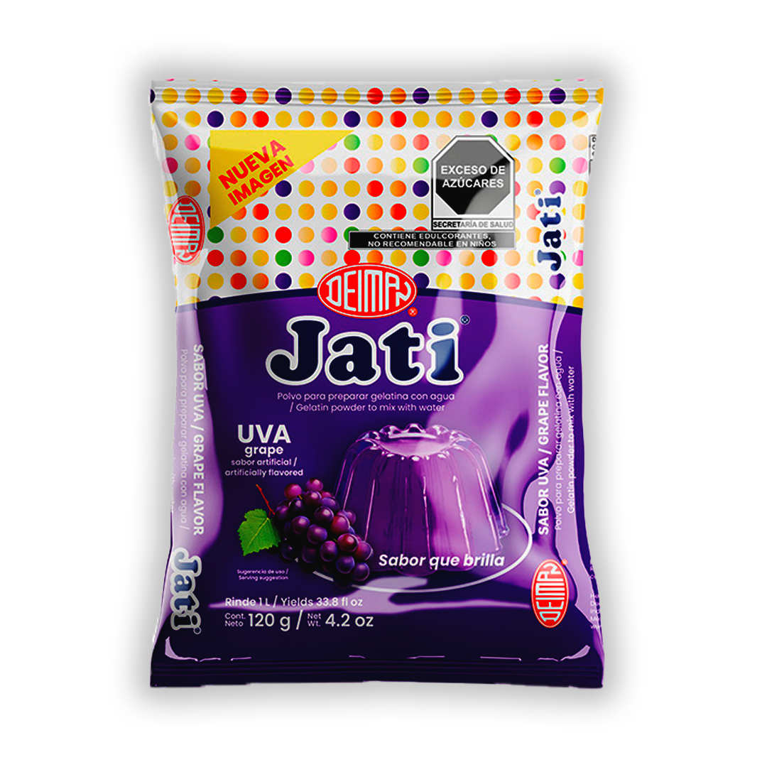Gelatina Jati Uva Deiman 120 gr