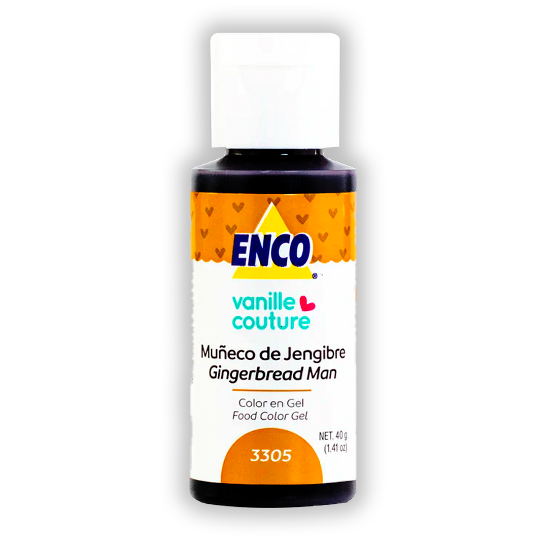 Color en Gel Muñeco de Jengibre Enco 40 G