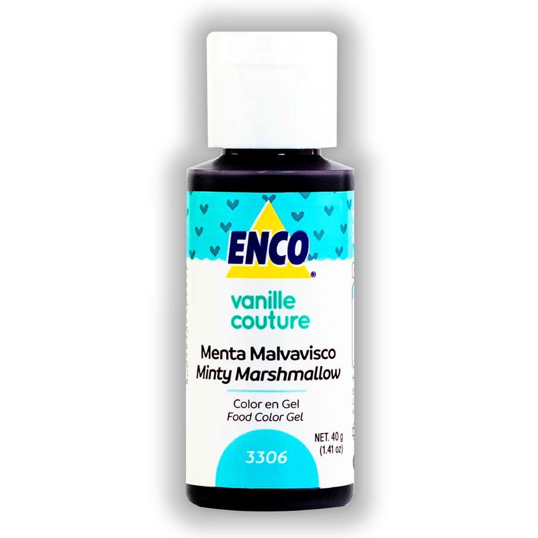 Color en Gel Menta Malvavisco Enco 40 G
