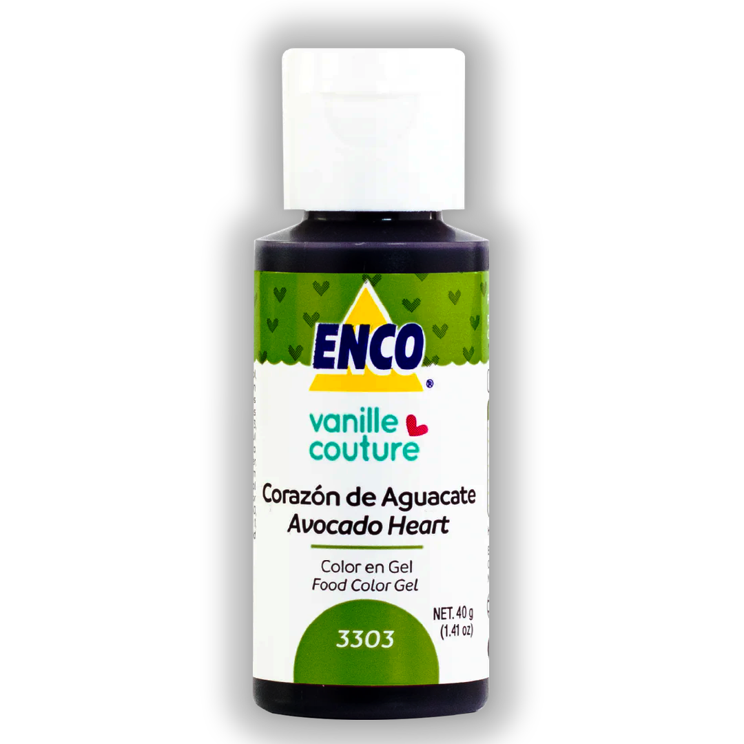 Color en Gel Corazon de Aguacate Enco 40 G